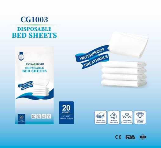 CG1003 DISPOSABLE BED SHEETS